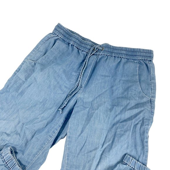 J. Crew Light Blue Track Pants - Picture 3 of 6